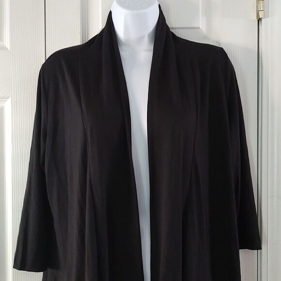 Allie &  Rob 3/4 sleeve  Open front Cardigan  Sz M - Picture 3 of 6